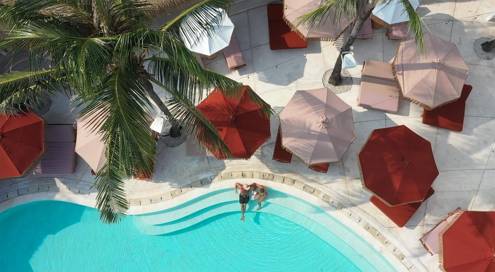 Pool Side Bar At Cocoon Beach Club Seminyak